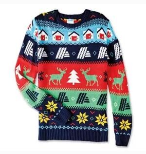 Aldi Gear Holiday Unisex Size S Ugly Christmas Sweater Winter Collection Festive